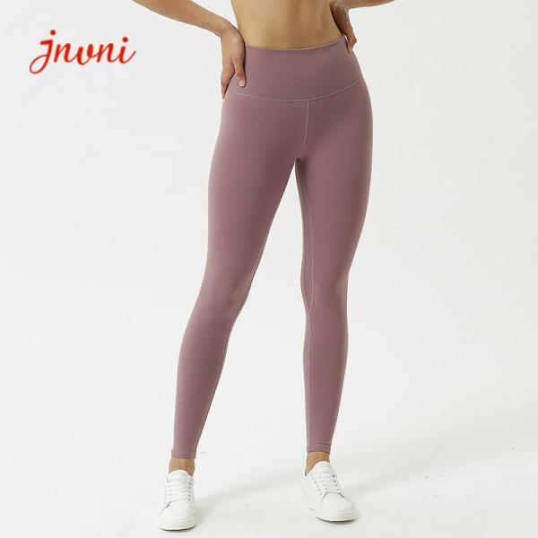87% Nylon 13% Spandex Workout Leggings Tights 300gsm Workout Clothes For Women
