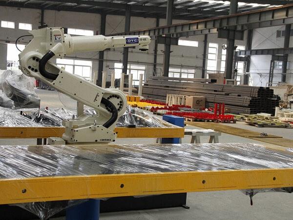 Automatic Crane Main Carriage Welding Robot Production Line Group Gap is ≤ 1mm