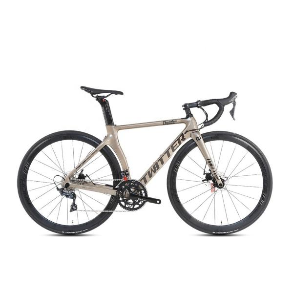 Disc Brake Carbon Fiber Road Bike 700C 25C 22-Speed Racing Bicycle for Men RETROSPEC SENSAH -11S Rear Derailleur