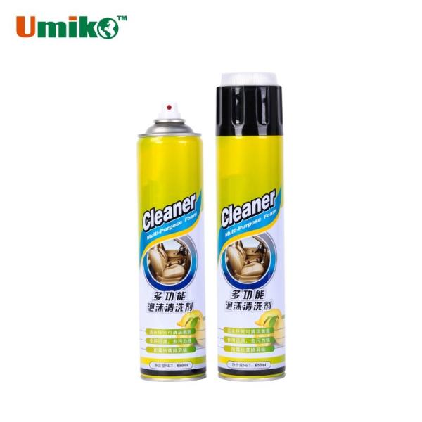 650ml Multi Functional Foam Cleaner Spray For Cars And Household 65*240mm
