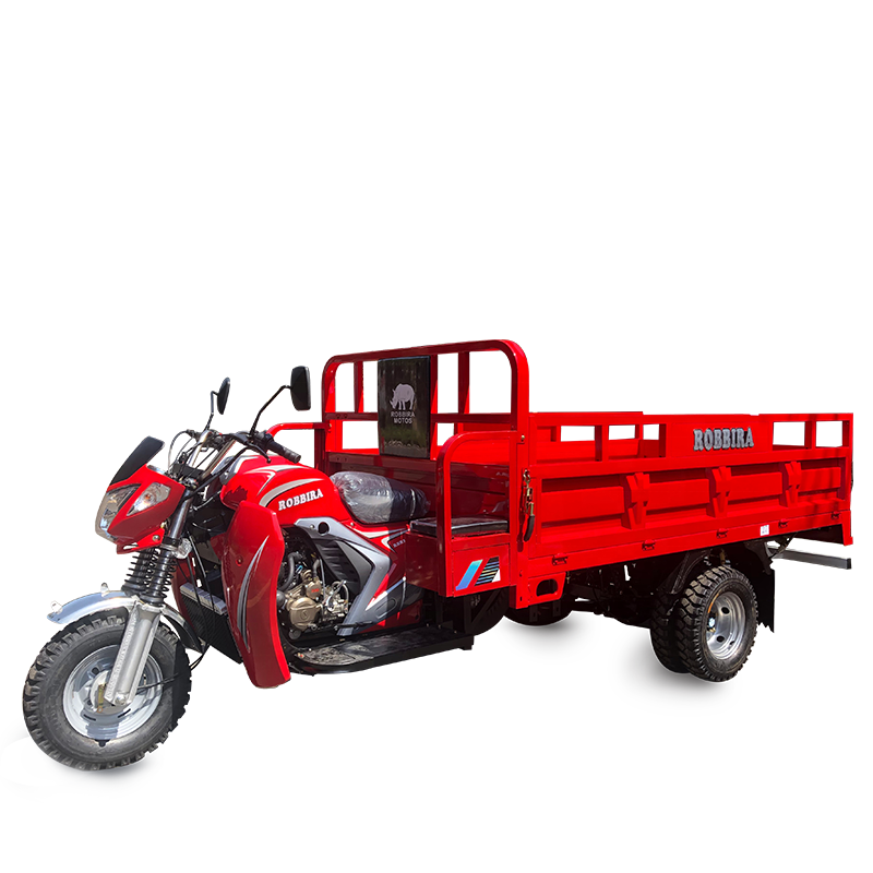 300cc Cargo Tricycle Motorcycle 1000-2000kg Load Capacity 65Km/h