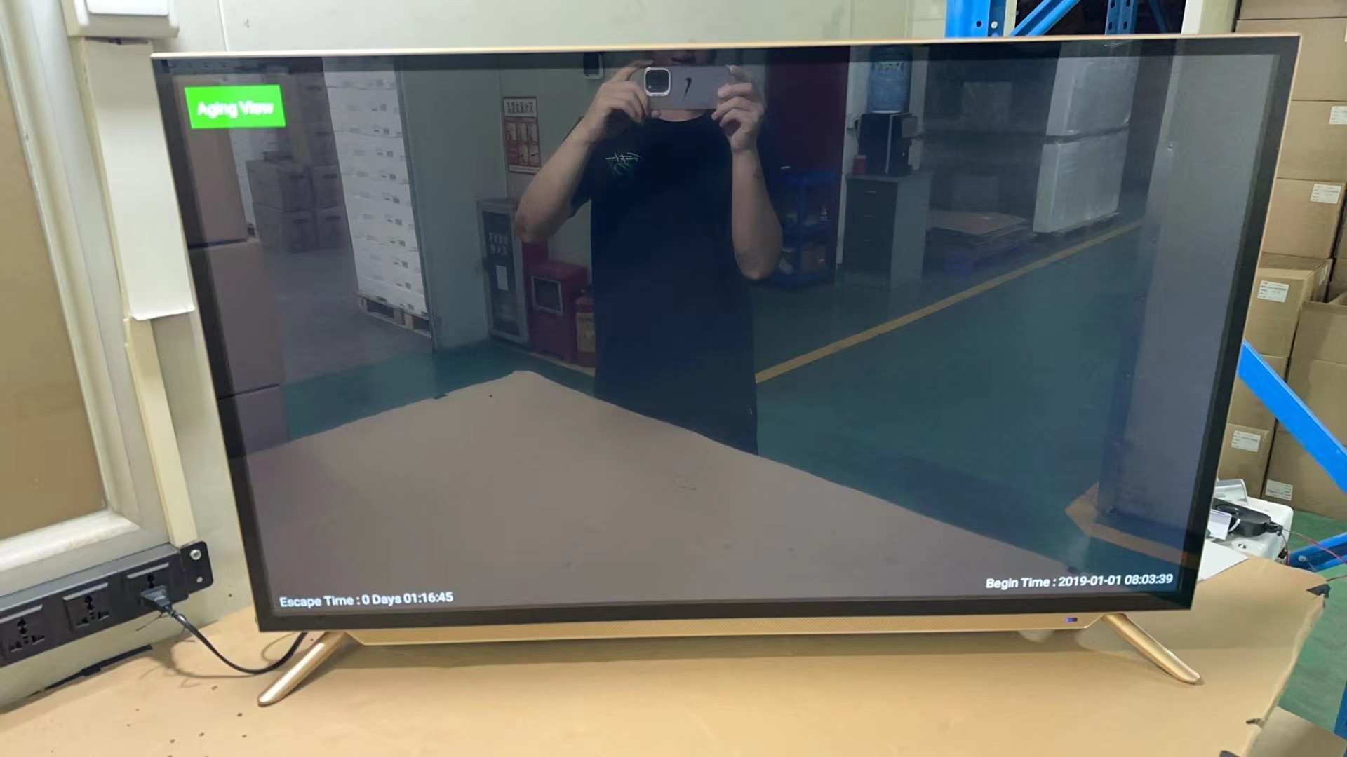 4K Smart LED TV Ultra HD разрешение 65 дюймов Led TV с золотой ресницей