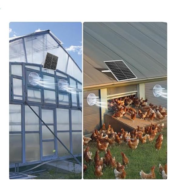 Белый монокристаллический мини солнечный панель комплект бесшовный вентилятор 30W 8 