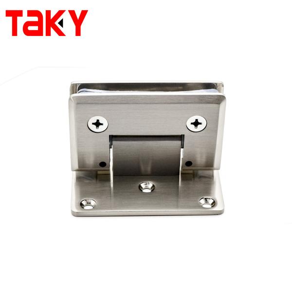 Bisagras de vidrio de ducha de baño de montaje de acero inoxidable de acero inoxidable de servicio pesado