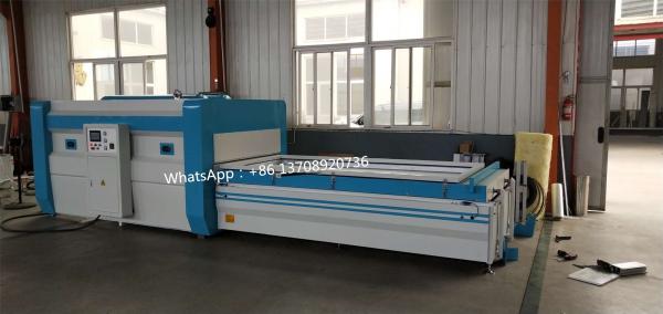Kitchen cabinet pvc door making machine automatic vacuum membrane press machine