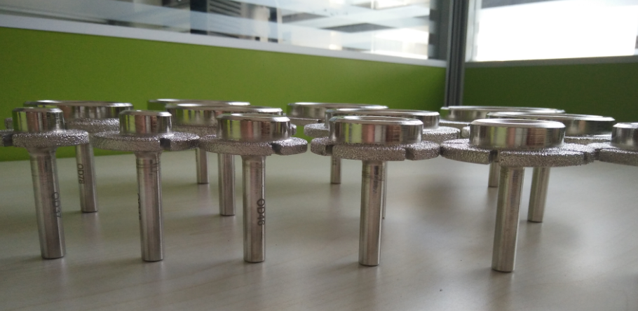 Вакуум СГС/ГБ паял дизайн абразивного диска диаманта алмазных резцов особенный