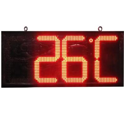 16 Inch Electronic LED Wall Clock Remote Control Temperature Calendar Display