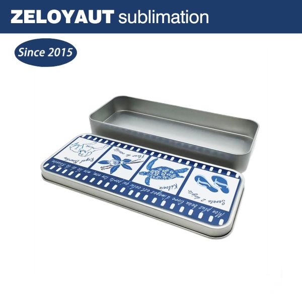 High Quality Custom Metal Tin Box Wholesale Sublimation Blank for Gift Storage for Holiday Supplies