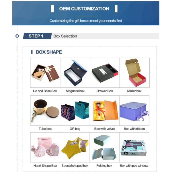 Облегченные повторно использованные подарочные коробки картона