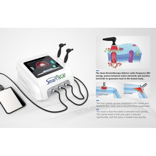 машина терапией 20mm 300KHz Tecar для красоты реабилитации