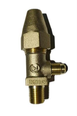 Good Stability Refrigeration Charging Valve / Condenser Safety Valve Low Fluid Resistance