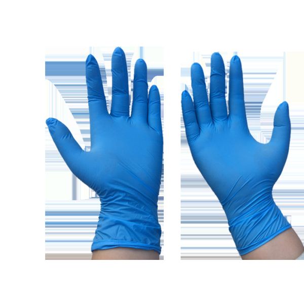 Food Safety Nitrile Gloves Medium Printed Nitrile Glove CE FDA Certification