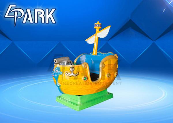 Pirate Ship Swing Ride Coin Pusher Kiddy Ride Machine Lottery Ticket Train