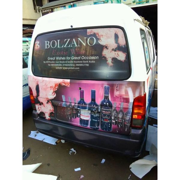 Non toxic 100mic PVC Self Adhesive Vinyl Sticker Roll for digital printing