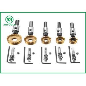 Scie m2/4341 HSS, coupeur de trou de TIN Coated entièrement moulu de scie de trou de peu de perceuse de noyau