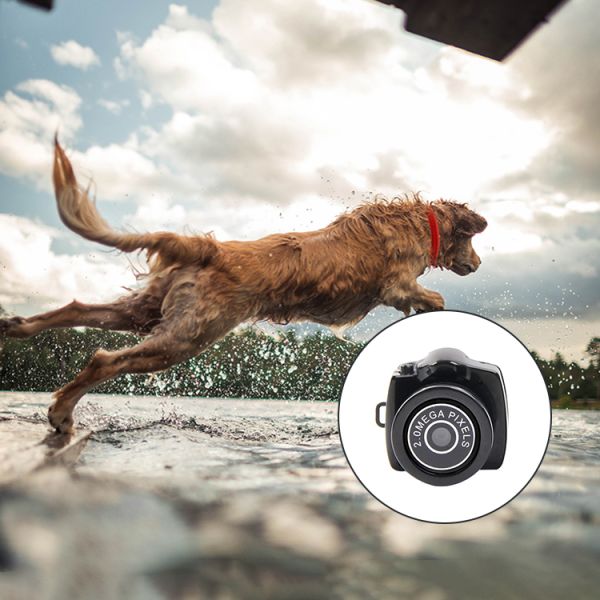 Polyester USB Cat Tracking Collar With Camera 58cm Cat Collar Camera Wifi