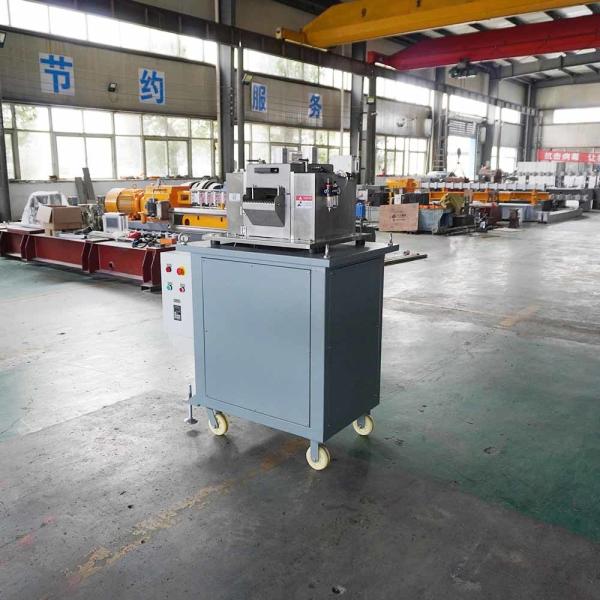 CE 100-500kg/h Industrial Stainless Steel Plastic Extruder Pelletizer For Cutting Plastic Granules