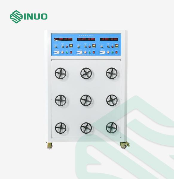 IEC 62196-1 EV 割れ容量試験用荷重キャビネット 0-300V 30A