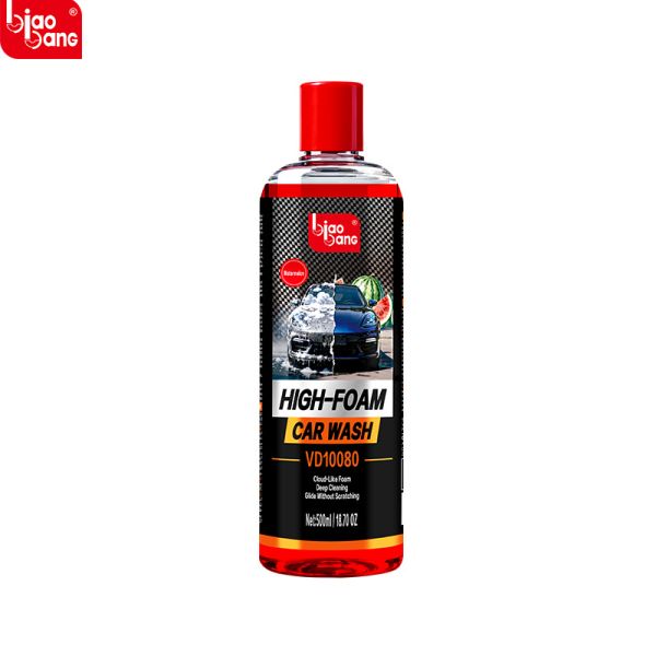 Biaobang 500ml High-Foam Watermelon Scented Car Wash Foam – Gentle & Paint-Safe