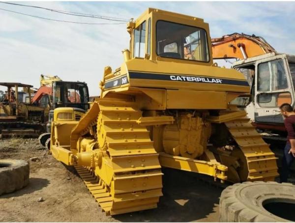 Bulldozer CAT D6H d'occasion de 160 kW à basse température avec une capacité de carburant de 450 litres
