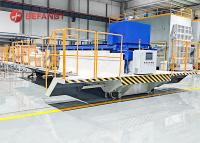 Carros de transferencia de ferry con control remoto para transporte de hornos de tamaño extra largo