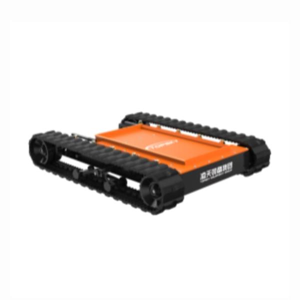 Chasis de robot rastreador pequeño de 200W con 12 horas de tiempo de trabajo