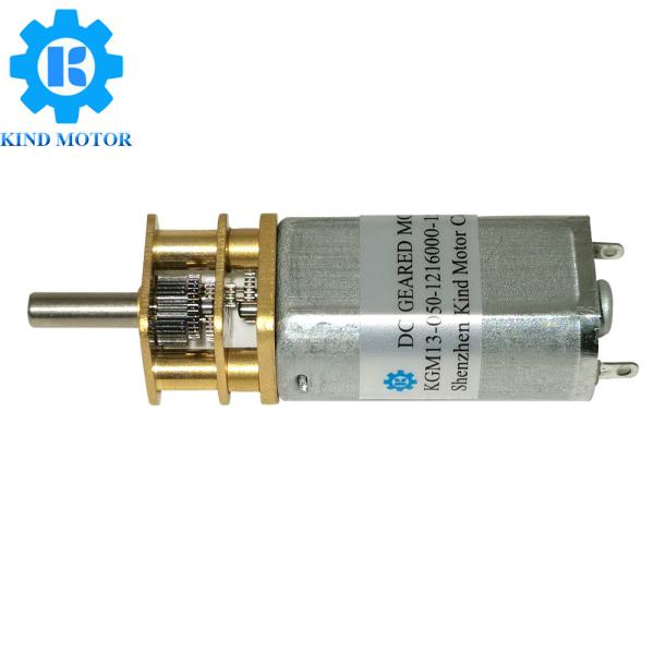 12 Volt Motors With Gear Reduction , 2200gCm High Torque Gear Motor
