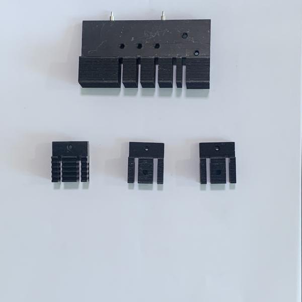 Anodized Polishing Water Cooled Aluminum Heatsink Extrusion Zinc Plated