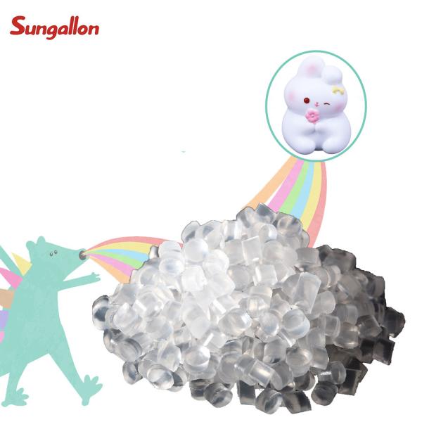 Super Soft TPE Granules Toy Making Doll Figurines Soft Decompression Toys Color Customization
