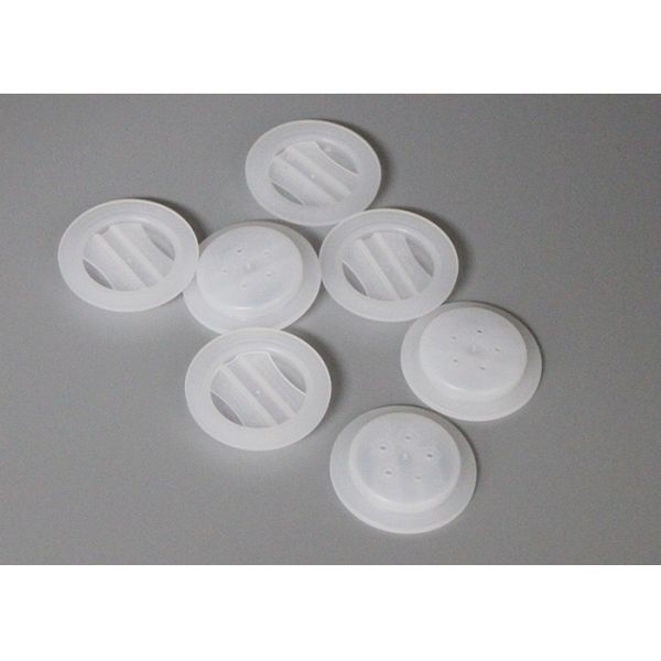 White One Direction / One Way Degassing Valve With Coffee Filter Release Air
