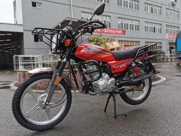 Red Color 125cc 150cc  Street Bike Motorcycle High Ground Clearance
