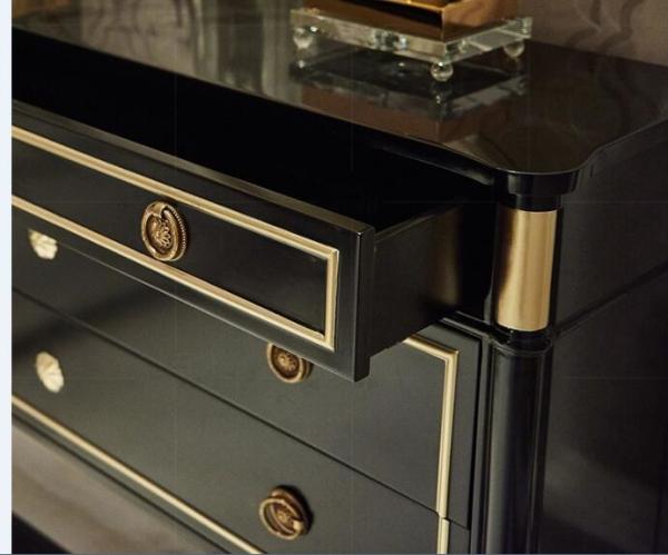 metal frame wooden dresser/ chest,M/F combo ,console,dresser with dovetail drawers ,hospitality casegoods DR-84