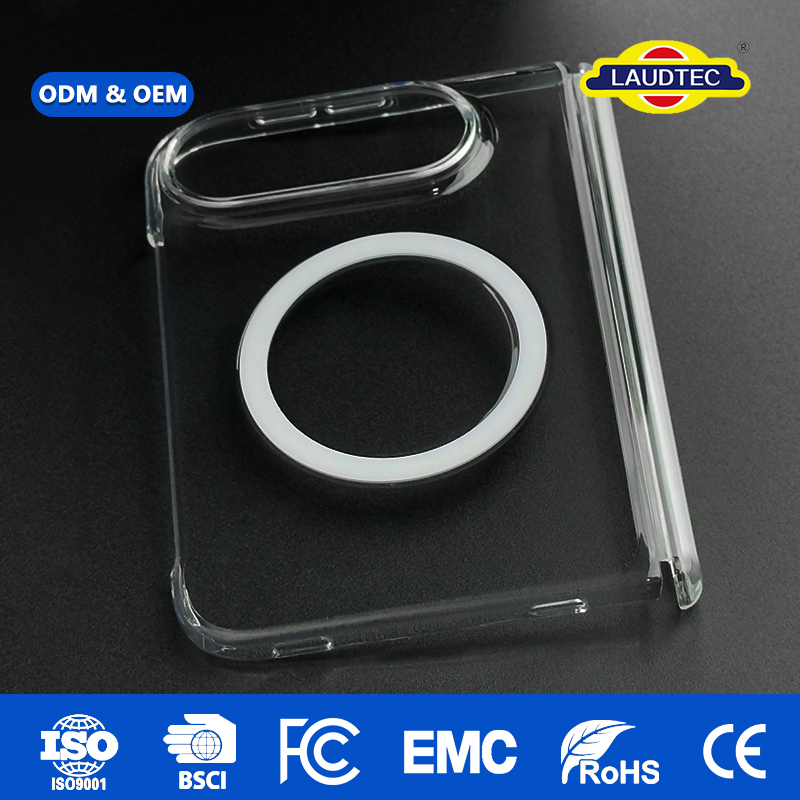 Wholesale HD Clear Foldable Phone Case for iPhone 18 Fold High Transmittance Ultra-Light OEM/ODM Supported