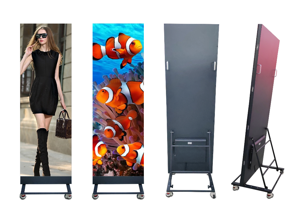 New LED poster display/ultra light poster LED screen