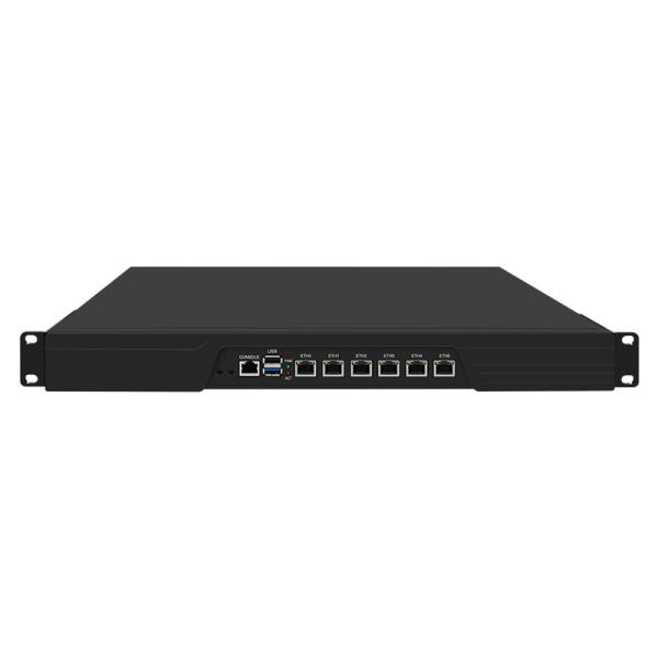 Zynshield 1U Rackmount Firewall Redundant Bypass OPNsense PfSense OpenWRT J4125 6 2.5G LAN Low Power Consumption