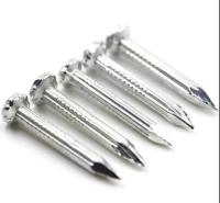 Carbono 55# Acero clavos de hormigón Caja de embalaje HRC53-57 dureza
