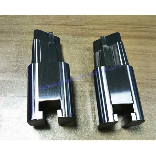 1.2738 Material Plastic Mould Parts Cavity Core Inserts with ±0.01mm Tolerance and 45-50HRC Hardness for Injection Mold Making