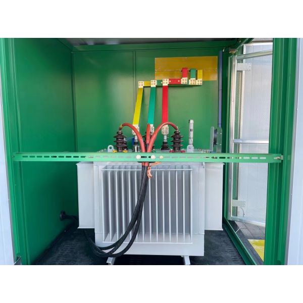 All In One Box Type Transformer Substation 11KV 33KV Outdoor Prefabricated IP54