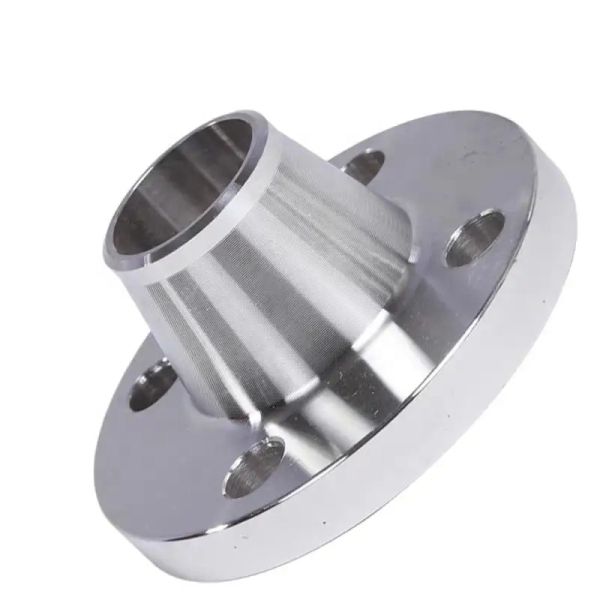 ANSI DIN A105 Углеродистая стальная плита Плоская труба на фланце WN Фланцевая кованая серебра