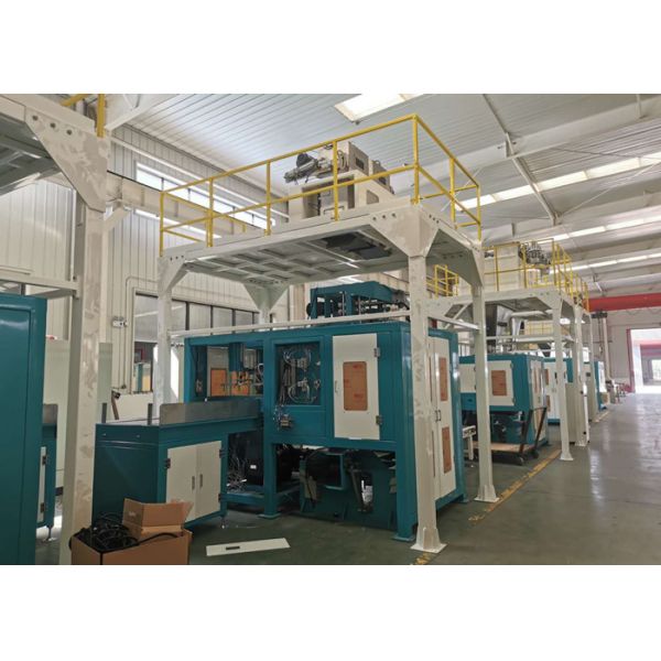 10bags/Min 25Kg Automatic Weighing Animal Food Packing Machine and Bag Sewing Machine