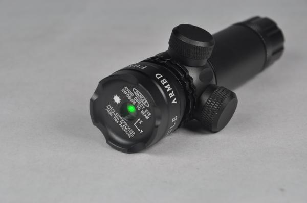 Outdoor Games Paintball Gun Scopes Green Beam Laser Sight Aluminium Alloy Housing