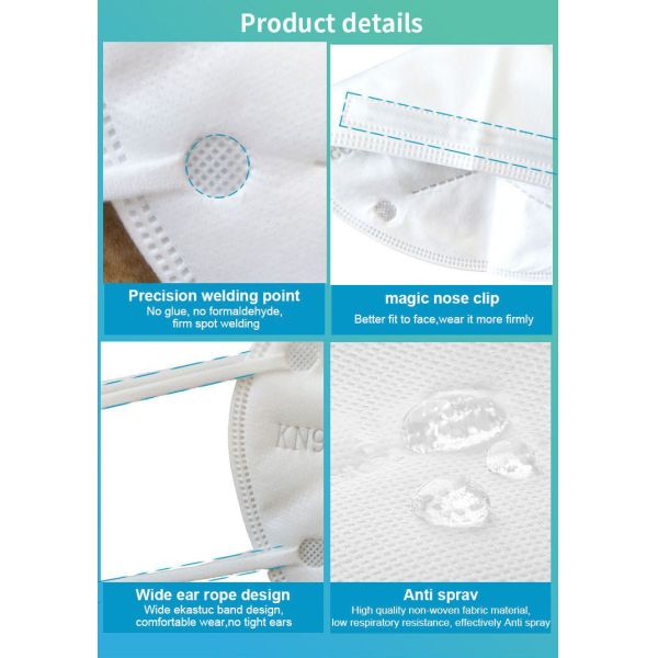 Маска Kn95, маска после полудня 2,5 GB2626 анти- гриппа защитная 5PLY N95 одобрила