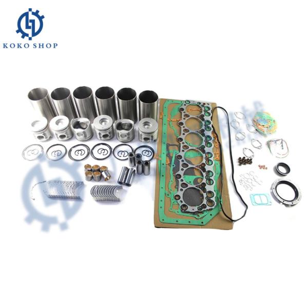 MITSUBISHI Engine Gasket 6D34 6D34T for Kobelco SK200-5 SK200-6 Kato HD820-2 HD700VII New Holland E235SRLC Excavator