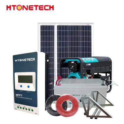 Htonetech off Grid Completo Sistema de Energia Solar Completo Kit Fabricantes China 500W 800W 1000W 1500W