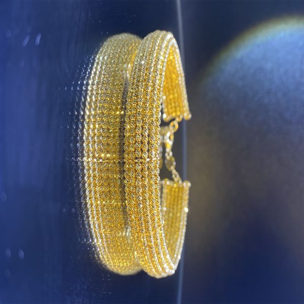 Delicate 18K Gold Plumeria Stud Earrings