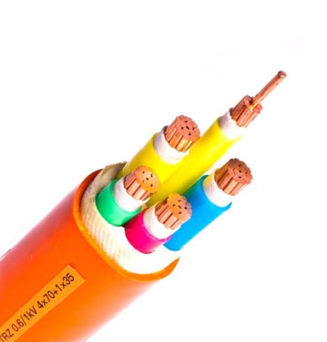 450V / 750V Mineral Insulated Cable Copper 5 Cores Explosion Proof For Mining