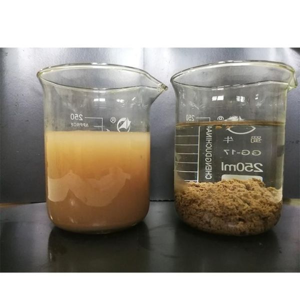 55% Solid Content Decoloring Agent Water Treatment For Color Effluent Treatment Coagulant