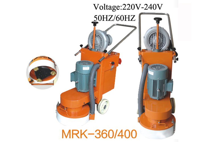Один точильщик пола участка конкретный в 220V/50HZ/60HZ с пылесосом