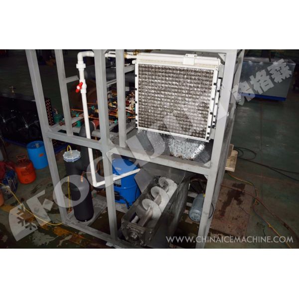 Máquina de gelo de 1 tonelada para bebidas frias gelo comestível personalizado