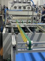 12KW réglable de l'espace dans le sac Ultrasons à effet moyen filtre à air machine sac.